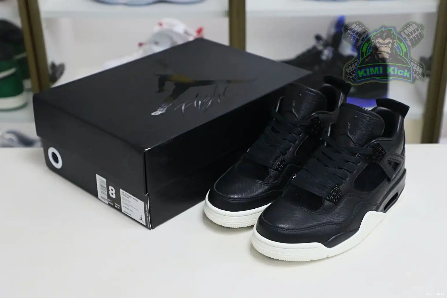 Jordan black retro Kimikick ponyhair 4 Jordan Air 0413